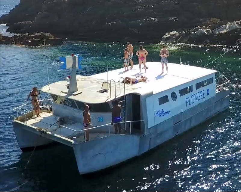 Arsinoé, le catamaran d'Aquabormes