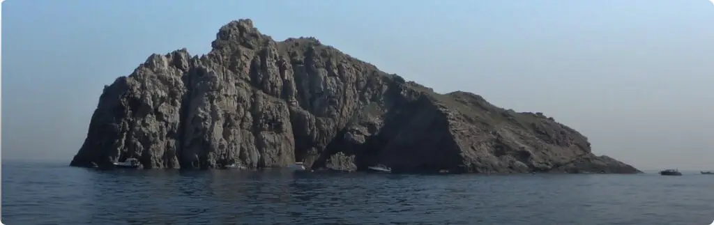 Le rocher de la Gabinière, à côté de port cros