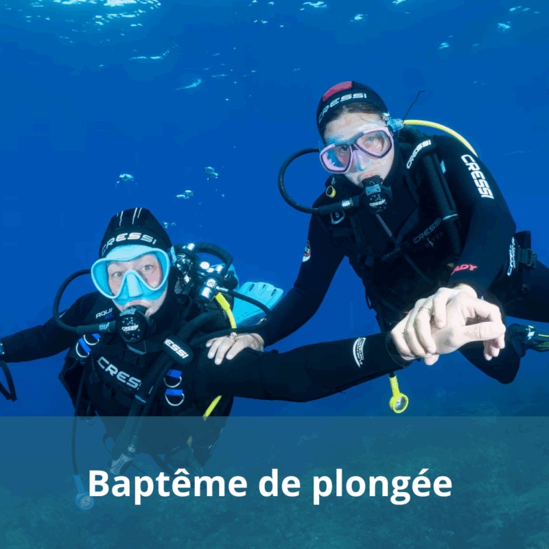 Baptême de Plongée