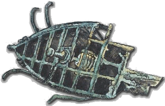 Dessin de l'Epave du Spahis